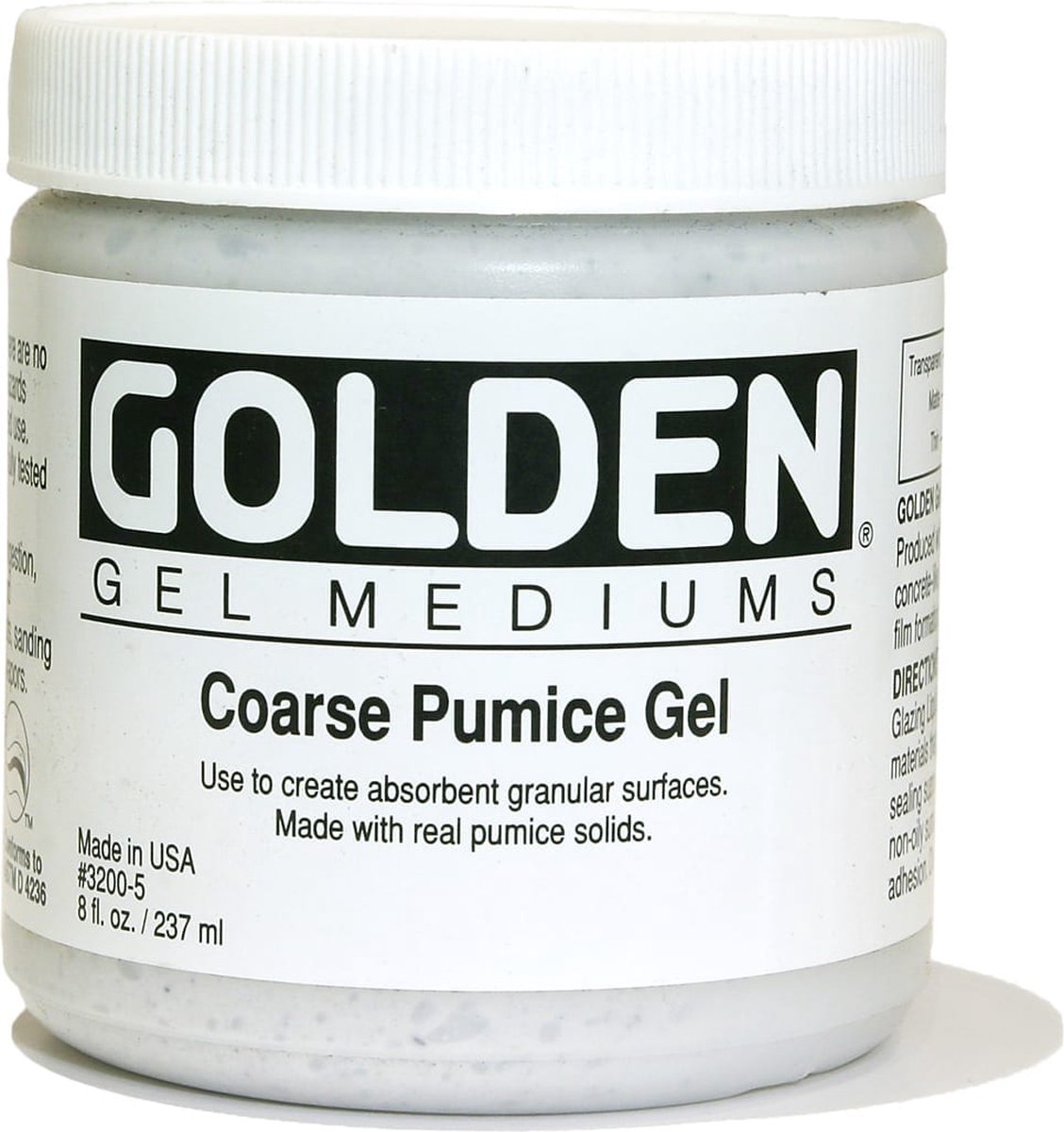   | Gel Mediums | Croase Pumice Gel | Pot á 237ml